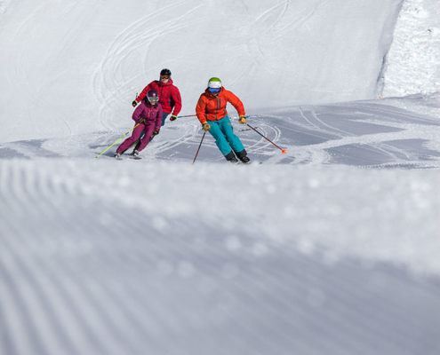 Skifahren am Nebelhorn